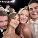 Zulay Henao Instagram - A nuptial date night!🖤 @kiracahill X @thebrazilionaire Congratulations cutíes! #love #luxuryating @modernmuze Laguna Beach, California