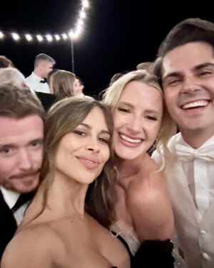 Zulay Henao Instagram - A nuptial date night!🖤
@kiracahill X @thebrazilionaire 
Congratulations cutíes! 

#love #luxuryating @modernmuze