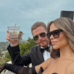 Zulay Henao Instagram - A nuptial date night!🖤 @kiracahill X @thebrazilionaire Congratulations cutíes! #love #luxuryating @modernmuze Laguna Beach, California