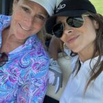 Zulay Henao Instagram - Finally holding the club right (I think) & hitting the ball! Thank you @lovinvino33 for teaching me the basics with the patience of God himself! @jessicahall thank you for everything, love you!