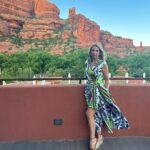 Zulay Henao Instagram - Sedona🌵🏜️ Kicked off summer right! Creeks, mountains, red rocks, ice cream and smiles. Happy birthday to my mama @zumarste3