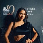Zulay Henao Instagram - Michael, you’re such a big talent, love you! Thank you for having me friend! I LOVED everything…😍🖤 @michaelcostello 💋 Hair & makeup by @mebeaute @modernmuze