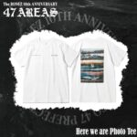 cherry chill will. Instagram - このツアーTシャツデザインの話をドラムのZAXからもらった時、自分の中で何曲か候補があったが悩みに悩んだ末"Here we are"を選ばせてもらった。 2018年、Crimieのコレクション撮影でThe BONEZメンバーと一緒に行ったHawaii。撮影後にビーチで飲み明かしたり海でガキみたいに大はしゃぎしたり...僕の中で忘れられない最高の旅の一つになった。 そんな旅の中で撮影したマウイの朝焼けや夕日、道中の美しい光景達をメインに音と詩、全てからインスピレーションを得てこの曲のSOULを全身で浴び、ライブではどんな音を奏で、パフォーマンスするのか想像しながら写真達のコラージュ作業に没頭した。 The BONEZファンの1人としてこんな素敵な機会をくれた事に感謝しつつ、ファンの皆さんも気に入ってくれる事を願ってます。 (昨日のライブで何人か着ている方をみて嬉しかった！) 全国47都道府県ツアーの成功を心から願って。 Let's show them we're alive! Much Respect @kanzajin @jesse_mcfaddin_original @tsuyoshi_ptp @koki_thebonez_tor @the____bonez
