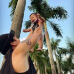 popping ed Instagram - 再忙還是要抽空帶家人出去走走～～ 好天氣 好心情☀️💙👶✨ 套裝：@tnt_thenexttribe_official 👓： @tnt_thenexttribe_official 🧢: @remixtaipei #PoppingED #liferecords #thx #fatherandson #daily