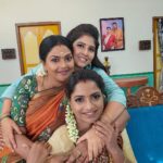 sathya sai krishnan Instagram – Girls squad❤️🧿

@haasiniofficial 
@nirosha_radha 

#serial #vijaytelevision #vijaytv #vijaytvserial #reels #likes #trendingnow #trending #shootlife #love #pandianstores #ps2 #bigboss #hotstar Chennai, India