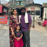 sathya sai krishnan Instagram - om nama shivaya🧿 #temple #family #timewithfamily #bhakthi #insta #trending #viralreels #viral #reelitfeelit #instadaily Kalahasthi
