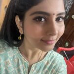 sathya sai krishnan Instagram - Beautiful dress @yazhini.boutique earings @subbus_earrings Chennai, India