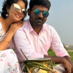 sathya sai krishnan Instagram - 🤍எங்களின் Beach pongal 🍚 watch full video in vaathi&vaayadi youtube channel link in bio Chennai, India