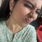sathya sai krishnan Instagram - Beautiful dress @yazhini.boutique earings @subbus_earrings Chennai, India