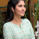 sathya sai krishnan Instagram - Beautiful dress @yazhini.boutique earings @subbus_earrings Chennai, India