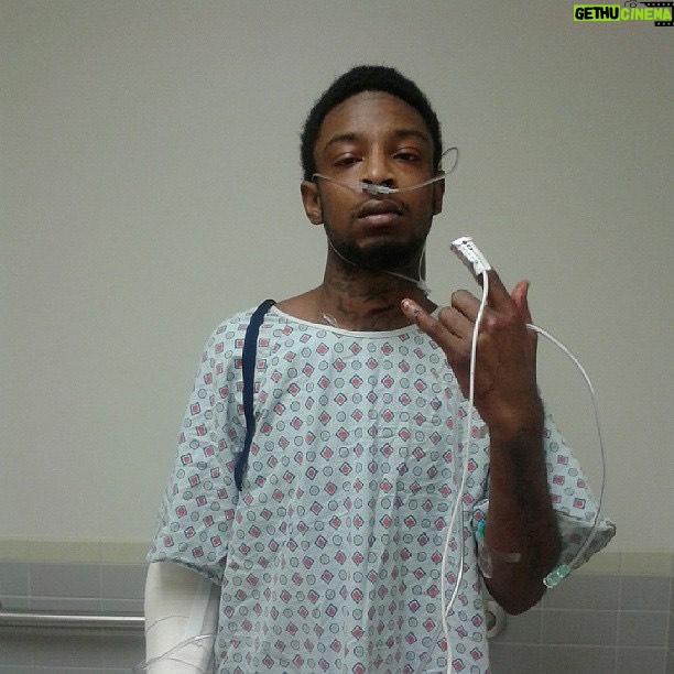 21 Savage - 1.6 Million Likes - this what I did for my 21st birthday it’s crazy how far I’ve come @bitchimjohnnyb_21gang I miss you so much dog I dam near hate this day but this forever your day love you 4L my brother!!