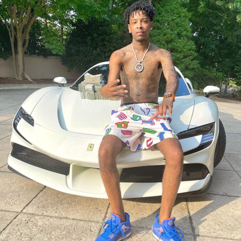 21 Savage Instagram - this rarri cost a M play wit them don’t play wit him! Woke not Broke