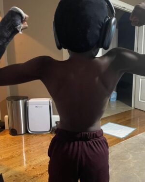 2 Chainz Instagram - Everyone stop what ya doing and take a  minute to wish @kinghalo a huge HAPPY BIRTHDAY my boy turns 8 today , man does time fly , such a blessing to be your dad 💙