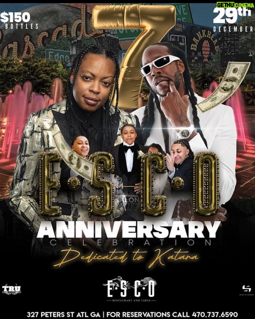 2 Chainz Instagram - We been open for 7 years and have 2 locations and 5 franchises ‼️‼️come celebrate this Friday @escobaratlanta