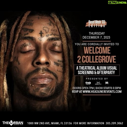 2 Chainz Instagram - Miami vibes……..pull up #welcome2collegrove #artbasel Miami, Florida