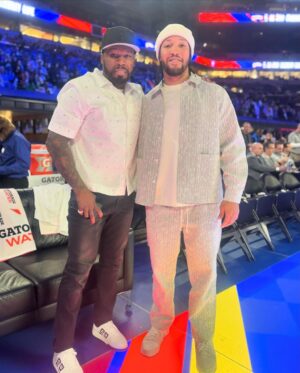 50 Cent Instagram - Allstar weekend in full effect 💣BOOM💨@bransoncognac @lecheminduroi