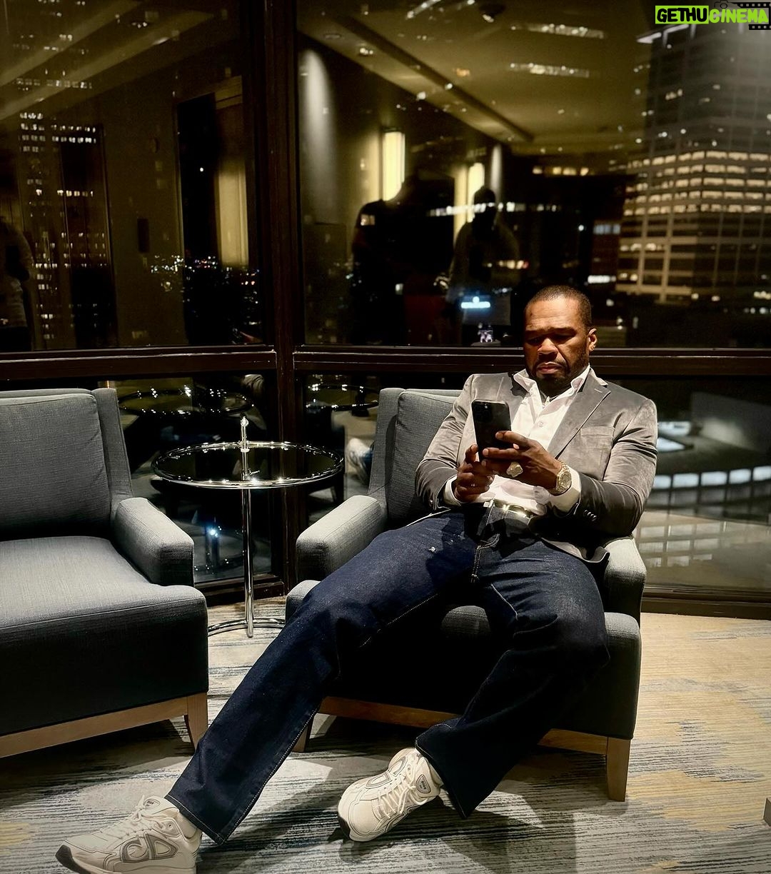 50 Cent Instagram - I gotta go to bed, I gotta get up early, I got some work to do. @bransoncognac @lecheminduroi