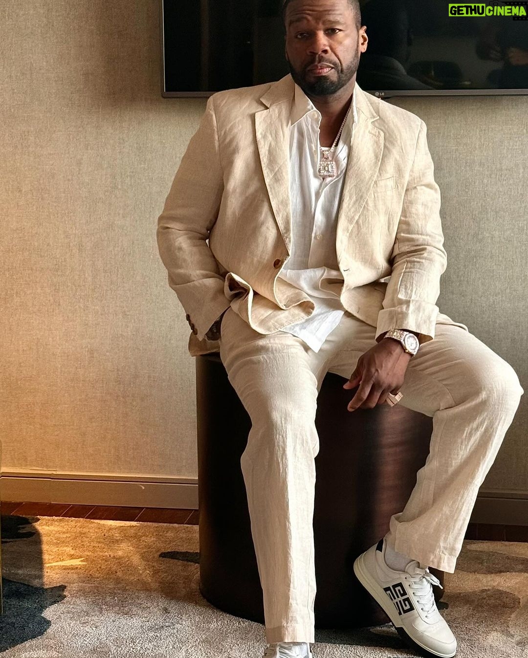 50 Cent Instagram - GM time to get some work done, let’s get to it ! @bransoncognac @lecheminduroi