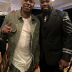50 Cent Instagram – I’m out here in west palm beach Mr October keeping good company. @bransoncognac @lecheminduroi