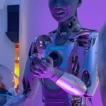 A. R. Rahman Instagram - Finally saw an interactive robot @spherevegas MSG Sphere