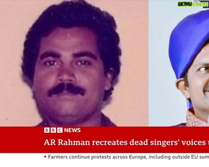 A. R. Rahman Instagram - Lal salaam @bbc