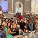 A. R. Rahman Instagram - @ambikadevidance brought her kirtan ensemble to my place as a surprise and lit it up with love ❤️ @govindagirl_acyutagopi Dubai, United Arab Emirates