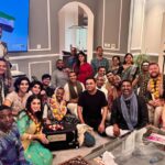 A. R. Rahman Instagram - @ambikadevidance brought her kirtan ensemble to my place as a surprise and lit it up with love ❤️ @govindagirl_acyutagopi Dubai, United Arab Emirates