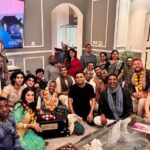 A. R. Rahman Instagram - @ambikadevidance brought her kirtan ensemble to my place as a surprise and lit it up with love ❤️ @govindagirl_acyutagopi Dubai, United Arab Emirates