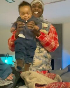 A$AP Rocky Instagram - “WU TANG IZ 4 DA CHUREN 🤲” HAPPY 1st BIRTHDAY TO MY 1st BORN . RZA❤️