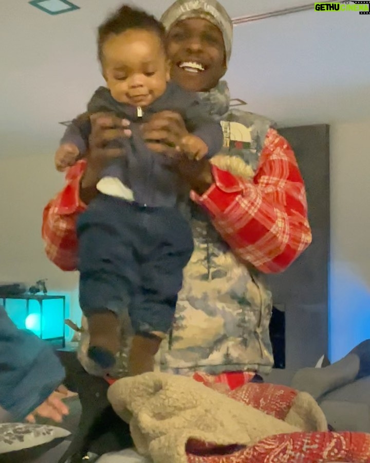 A$AP Rocky - 5.5 Million Likes - “WU TANG IZ 4 DA CHUREN 🤲” HAPPY 1st BIRTHDAY TO MY 1st BORN . RZA❤️