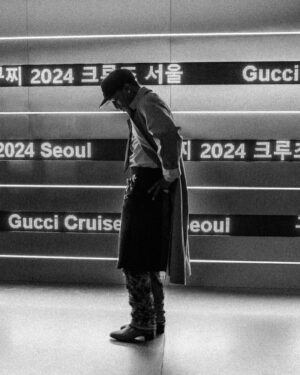 A$AP Rocky Instagram - ALWAYS GUCCI IN $EOUL
#GucciCruise24