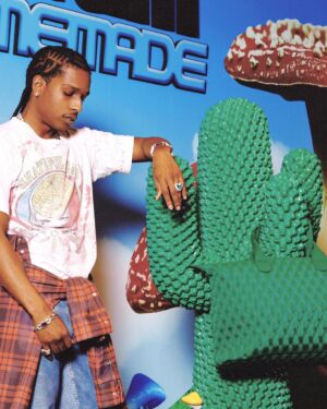 A$AP Rocky Instagram - I’M PROUD TO PRESENT TO YOU MY NEW DECOR LINE @hommemade AND OUR FIRST COLLABORATION WITH @gufram !!!