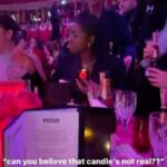 AJ Odudu Instagram - Pringles, fake candles… fashion darlings 🕯️💃🏿✨ Royal Albert Hall