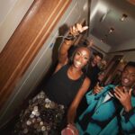 AJ Odudu Instagram – Some more from the weekend. What a blast! 

Thanks to my super DJs @mr_theo @donnie_sunshine and @iamwillbest I’m still grooving! 💃🏿✨ 1 Warwick