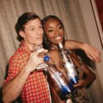 AJ Odudu Instagram - Just recovering from the best night ever with my favorite people @1warwicksoho. Brb. 😘🎉 . Shout out to @cirocvodka @josh.fletcherr & @rowelljames1 for pulling it all together. Love ya! 🥰🔥💓 1 Warwick