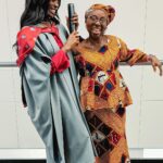 AJ Odudu Instagram - Mum's proud of me. I'm grateful to have her. 🎓🥹✨ . Thanks for the honour and the happiest memories @uclanuni ✨ The University of Central Lancashire - UCLan