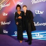 AJ Odudu Instagram - We were live at the @itv Palooza last night, please do not swurrr! ☺️ I had so much fun hosting it alongside my good friend @tomindeed What a treat! 💫✨ Theatre Royal Drury Lane