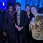 AJ Odudu Instagram - We were live at the @itv Palooza last night, please do not swurrr! ☺️ I had so much fun hosting it alongside my good friend @tomindeed What a treat! 💫✨ Theatre Royal Drury Lane