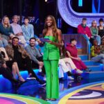AJ Odudu Instagram – Green light! 💚
Jumpsuit is @karenmillen and I was Late & Live in it last night. 
🥰✨

@BBUK @itvxofficial #BBUK The Big Brother House