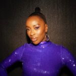 AJ Odudu Instagram – Serving Tinky Winky realness. 💜✨
Catch me tonight at 10 on ITV2 for @bbuk Late & Live. ✨ 
#BBUK The Big Brother House