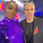 AJ Odudu Instagram – Serving Tinky Winky realness. 💜✨
Catch me tonight at 10 on ITV2 for @bbuk Late & Live. ✨ 
#BBUK The Big Brother House