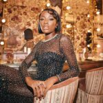 AJ Odudu Instagram - Last night with @BritishVogue x @TiffanyAndCo ✨ Thank you @ChiomaNnadi & the whole Vogue fam for such a stunning night. ❤️ #BAFTA #LFW photos by @sofi.adams.photo 💎 Anabelle's, Mayfair