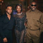 AJ Odudu Instagram - Last night with @BritishVogue x @TiffanyAndCo ✨ Thank you @ChiomaNnadi & the whole Vogue fam for such a stunning night. ❤️ #BAFTA #LFW photos by @sofi.adams.photo 💎 Anabelle's, Mayfair