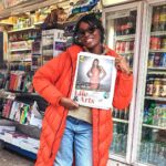 AJ Odudu Instagram - @guardiang2 Cover Girl 💃🏿 Thanks for the feature & team effort darlings. Swipe for a very happy face. 😁 Shot by: @sofi.adams.photo ✨ Words by: @elle_hunt ✨