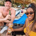 AJ Odudu Instagram – Blue Skies, blue waters and beautiful vibes. 🌴☀️
Jamaica was the best way to start the year! 🇯🇲💚 Ocho Rios, Jamaica