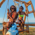AJ Odudu Instagram – Things I forgot to post – Sun, sand & stunning people. 😎✨ London, United Kingdom