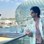 Aadi Saikumar Instagram - Larger than life views of Arena @wabudhabi