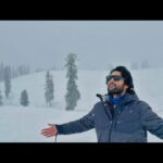 Aadi Saikumar Instagram - Gulmarg first Skiing experience 👌