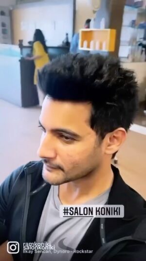 Aadi Saikumar Instagram - @salonkoniki crazy fellow look 👀#crazyfellow @ramkoniki