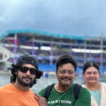 Aadi Saikumar Instagram - Wishing Nana many many happy returns of the day @officialsaikumar have a great year